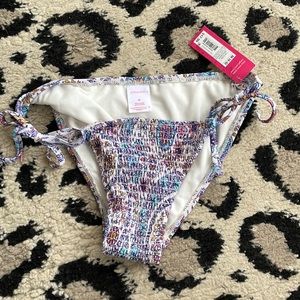 Xhilaration Smocked Swim Bottom M